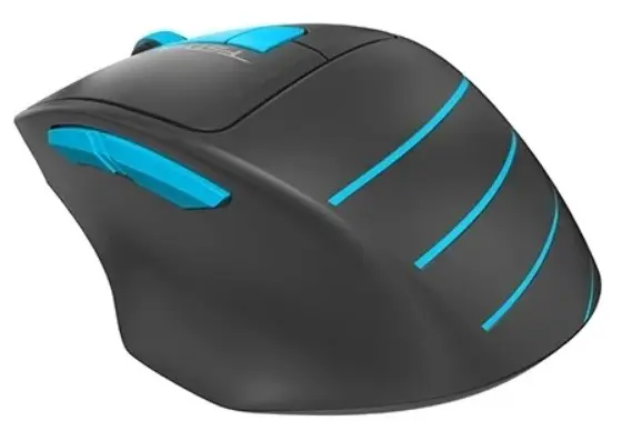 Мышка A4Tech FG30S, черный/синий