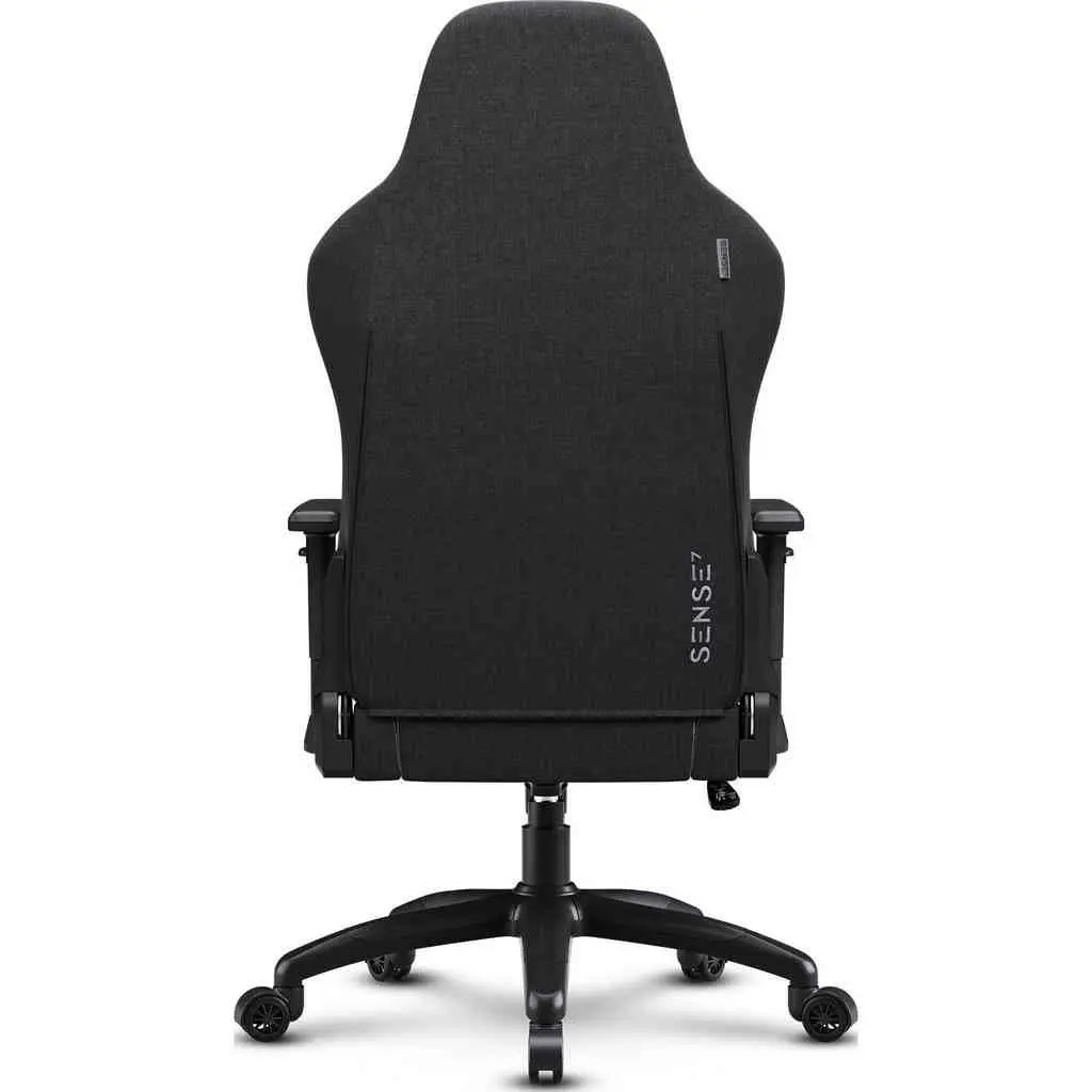Геймерское кресло SENSE7 Spellcaster FUKU XL Fabric, черный/серый