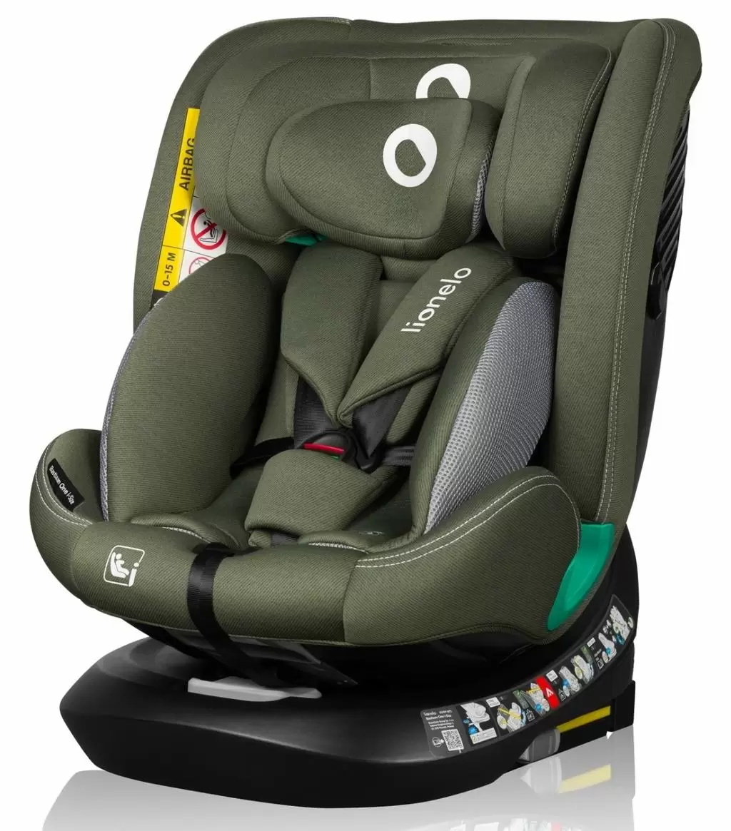 Scaun auto Lionelo Bastiaan One I-Size, verde