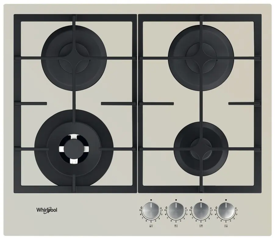 Plită incorporabilă cu gaz Whirlpool AKTL 629 S, bej