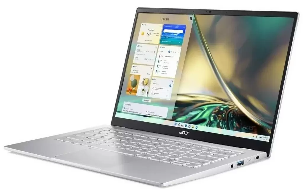 Ноутбук Acer Swift Go 14 NX.KG3EU.002 (14"/FHD/Ryzen 7 7730U/16GB/512GB/AMD Radeon), серебристый