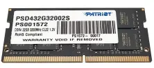 Оперативная память SO-DIMM Patriot Signature Line 32GB DDR4-3200MHz, CL22, 1.2V на tehnoparc.md Оперативная память SO-DIMM Patriot Signature Line 32GB DDR4-3200MHz, CL22, 1.2V