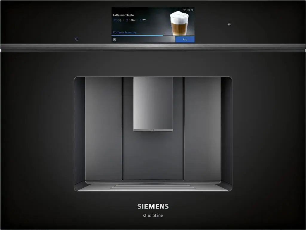 Встраиваемая кофемашина Siemens CT918L1B0, черный на tehnoparc.md Встраиваемая кофемашина Siemens CT918L1B0, черный