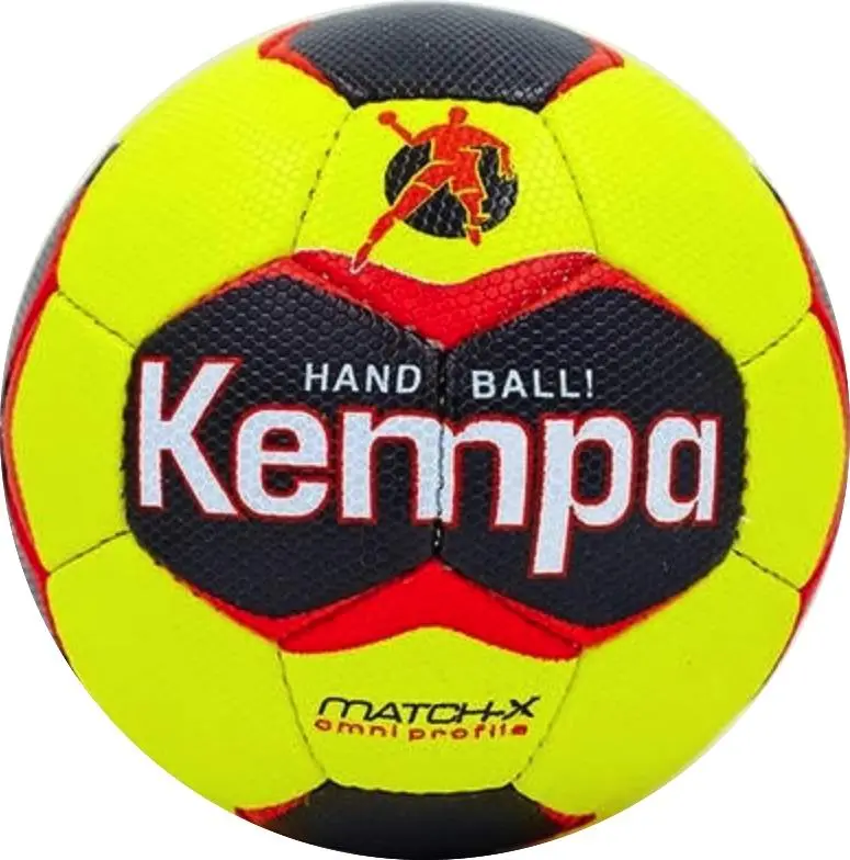 Minge de handbal Kempa N3 20163, galben/albastru