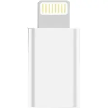 Переходник Helmet Type-C to Lightning, белый