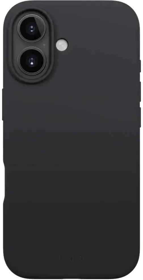 Husă de protecție Uniq Case for iPhone 17 Hybrid Magclick Lino Charcoal, negru