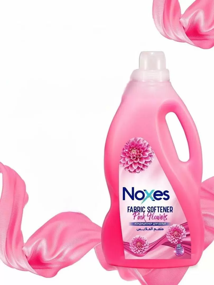 Кондиционер для белья парфюмированный Noxes Pink Flowers 3л