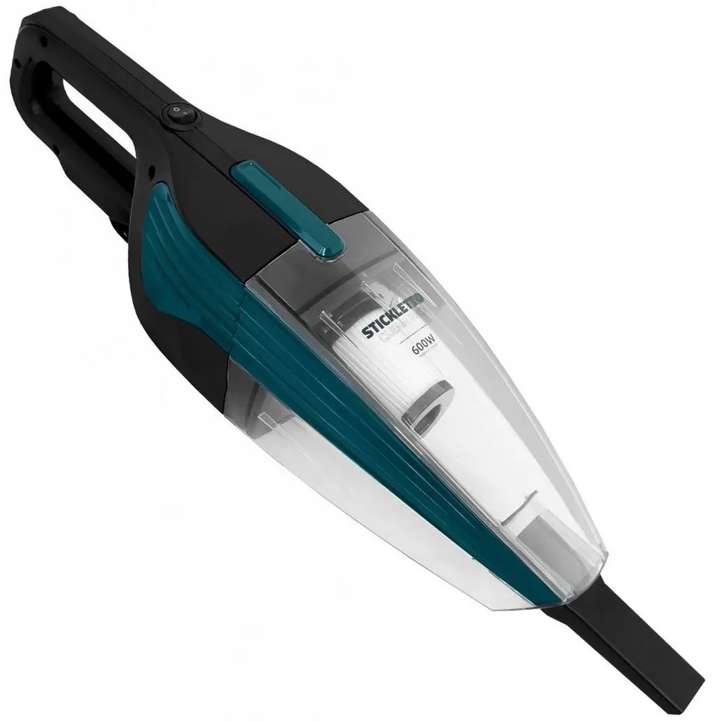 Aspirator vertical Samus Stickletto Clean Pro, negru/turcoaz