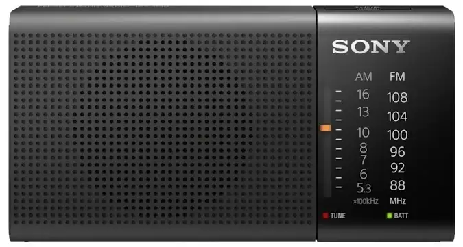 Radio portabil Sony ICF-P36, negru