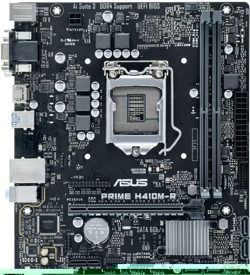 Placă de bază Asus Prime H410M-R-SI