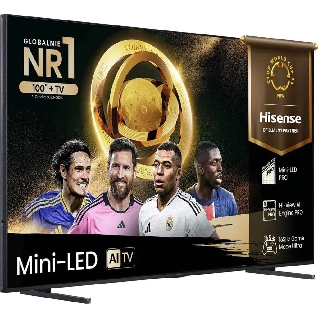 Televizor Hisense 100U8Q, negru pe tehnoparc.md Televizor Hisense 100U8Q, negru