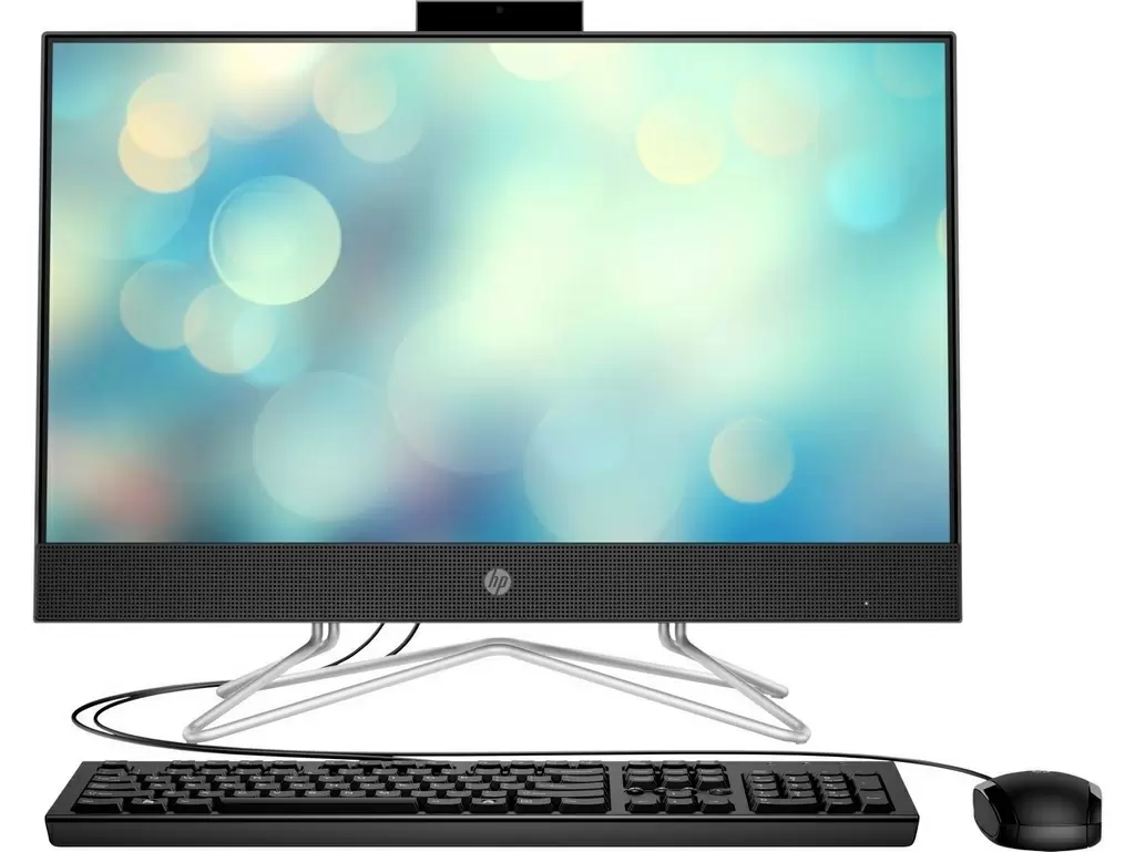 All-in-One HP 24-cb0003ci (23.8"/FHD/Ryzen 5 5500U/8GB/256GB), negru