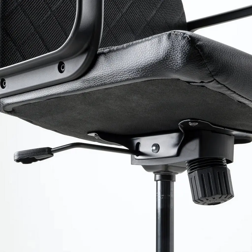Scaun de birou IKEA Renberget rotativ, bomstad negru