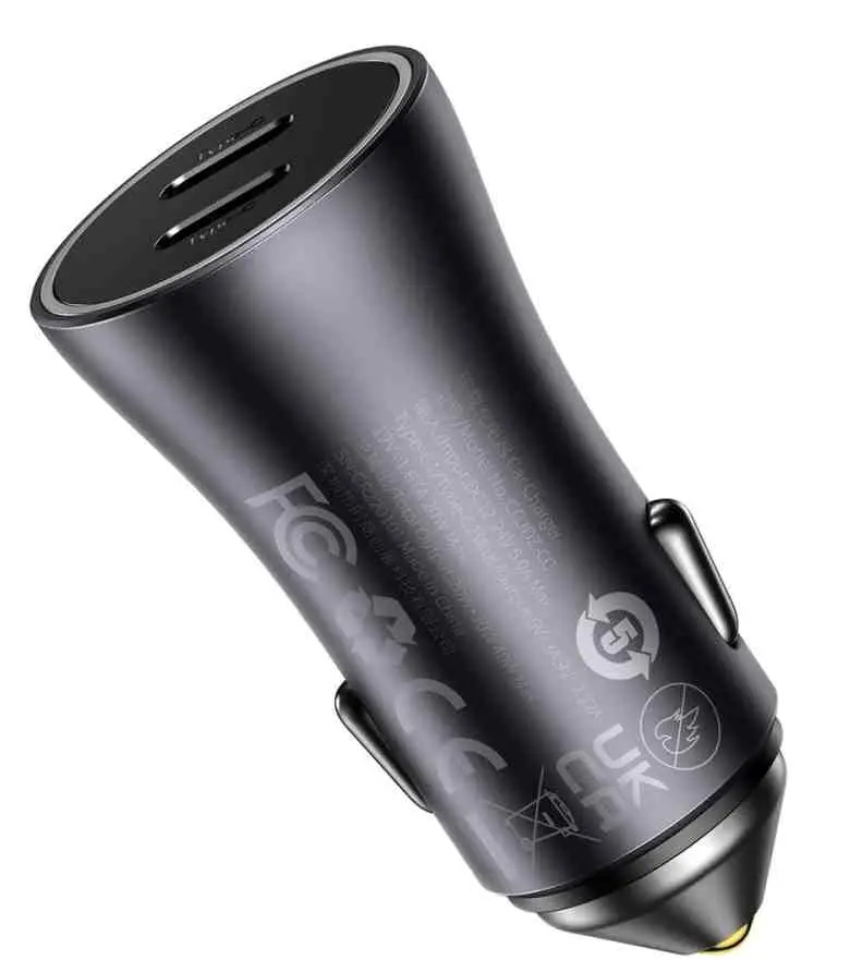 Încărcător auto Baseus CGJP000013, negru