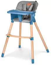 Scaun de masă Lionelo Koen, albastru deschis