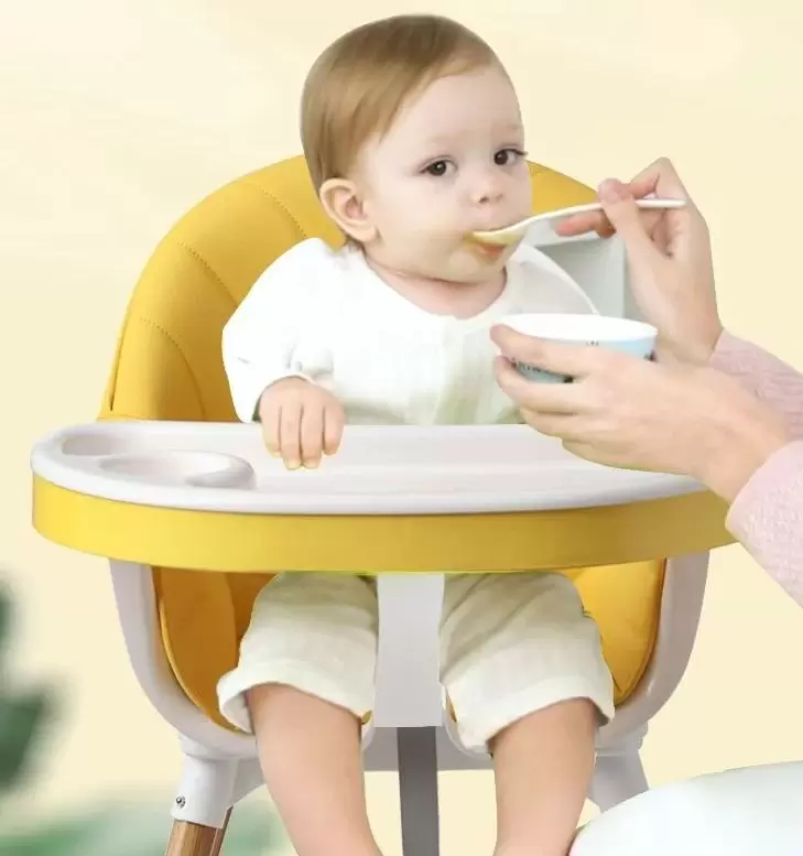 Стульчик для кормления 4Play Feeding, желтый