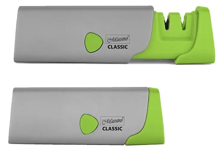 Ascuțitoare cuțite Maestro MR-1491, gri/galben/verde