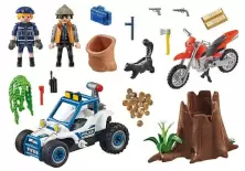 Set jucării Playmobil Police Off-Road Car with Jewel Thief