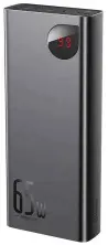 Внешний аккумулятор Baseus Adaman 20000mAh 65W, черный на tehnoparc.md Внешний аккумулятор Baseus Adaman 20000mAh 65W, черный