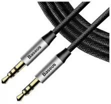 Cablu audio Baseus CAM30-AS1, negru/argintiu