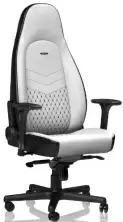 Scaun de birou Noblechairs NBL-ICN-PU-WBK, alb/negru