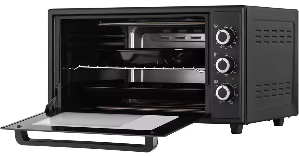 Электродуховка Ardesto MEO-F48RCB, черный, черный