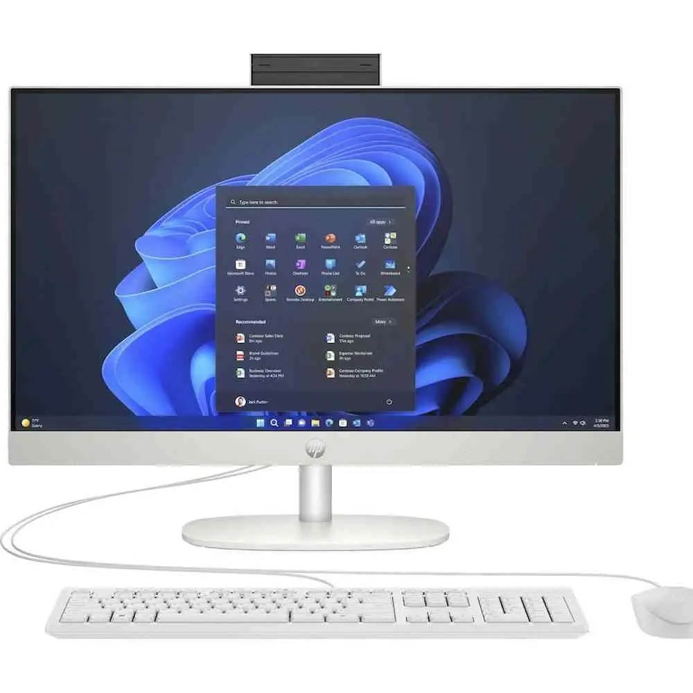 Моноблок HP AIO ProOne 240 G10 (23.8"/FHD/Core Ultra 5 125U/8GB/512GB/Intel Graphics), белый на tehnoparc.md Моноблок HP AIO ProOne 240 G10 (23.8"/FHD/Core Ultra 5 125U/8GB/512GB/Intel Graphics), белый