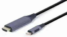 Cablu USB Gembird CC-USB3C-HDMI-01-6, gri