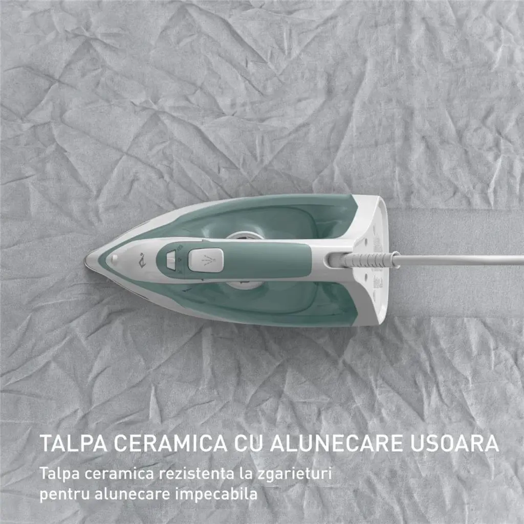 Утюг Tefal FV2C42E0, зеленый