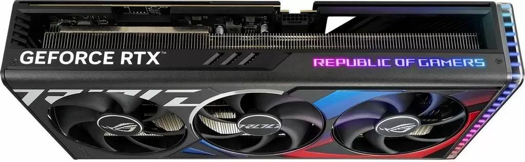 Видеокарта Asus GeForce RTX4080 Super 16GB GDDR6X ROG STRIX