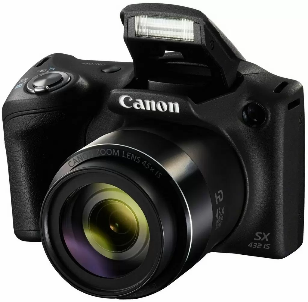Компактный фотоаппарат Canon PowerShot SX432 IS, черный