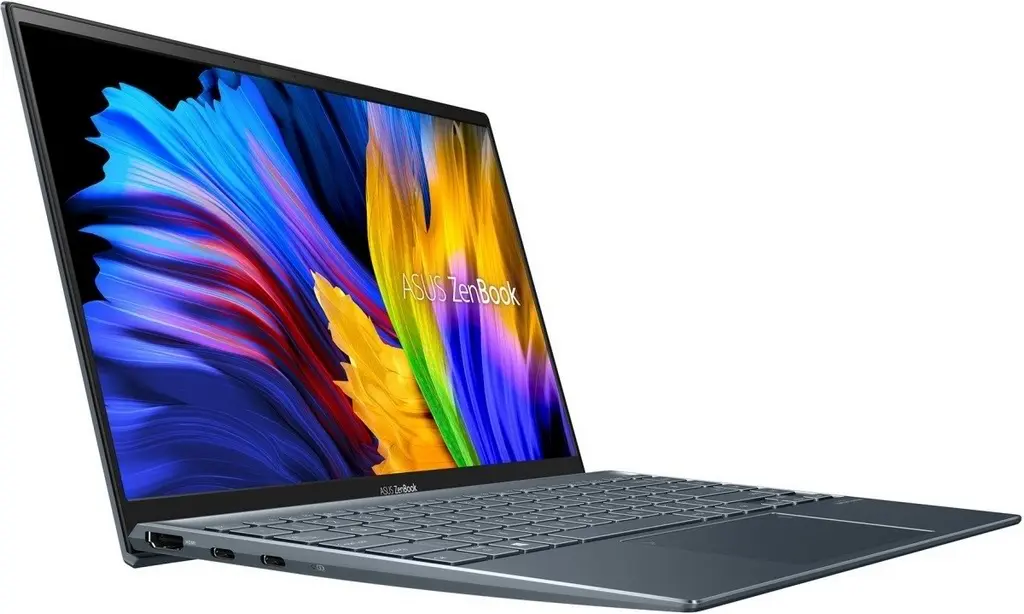 Laptop Asus Zenbook UM425QA (14"/FHD/Ryzen 7 5800H/16GB/512GB/AMD Radeon), gri