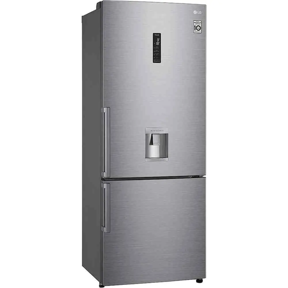 Холодильник LG GBF567PZCMB, нержавеющая сталь