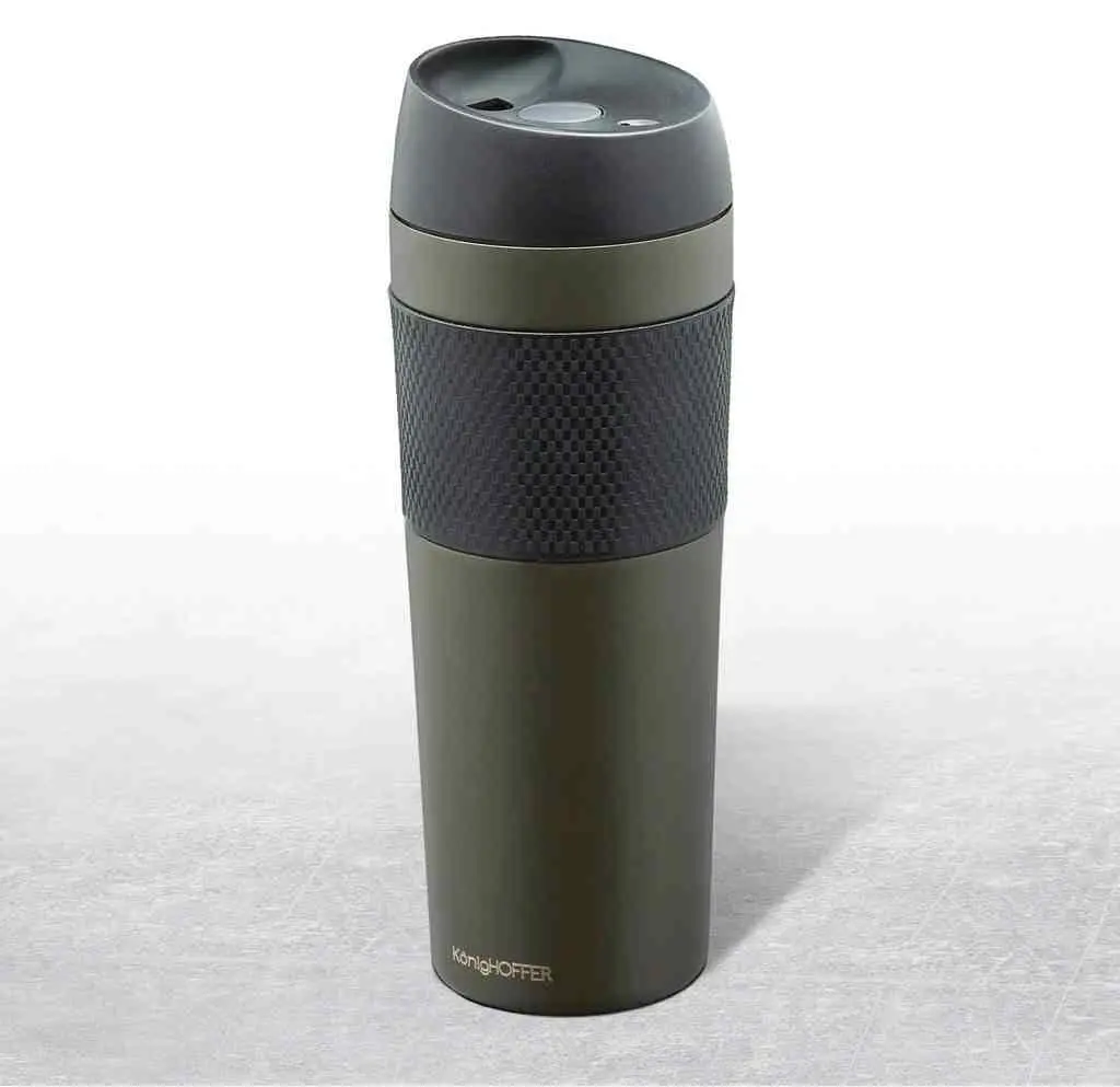 Cană termo Konighoffer Nevis 450ml, verde