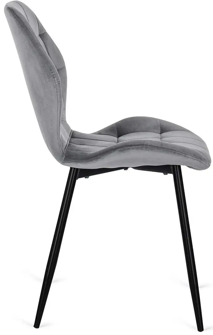 Scaun Mebel Elite Lucky, gri/negru