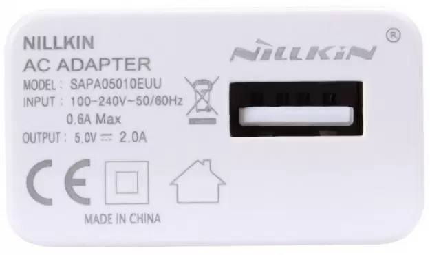Зарядное устройство Nillkin AC 2A, белый