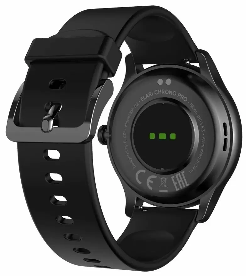 Smartwatch Elari Chrono Pro, negru