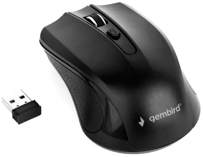 Mouse Gembird MUSW-4B-04, negru