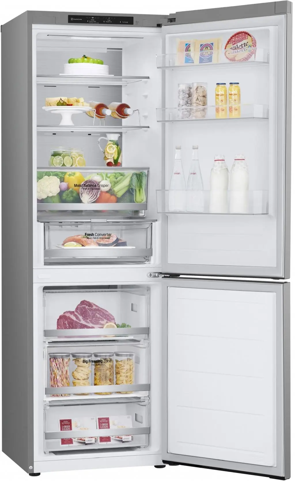 Frigider LG GBV5140DPY, argintiu