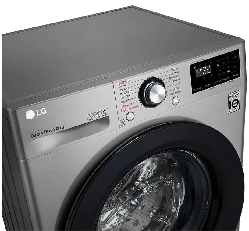 Стиральная машина LG F4WV308S6TE, серый