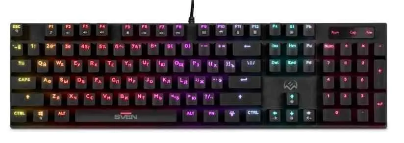 Клавиатура Sven KB-G8900, черный
