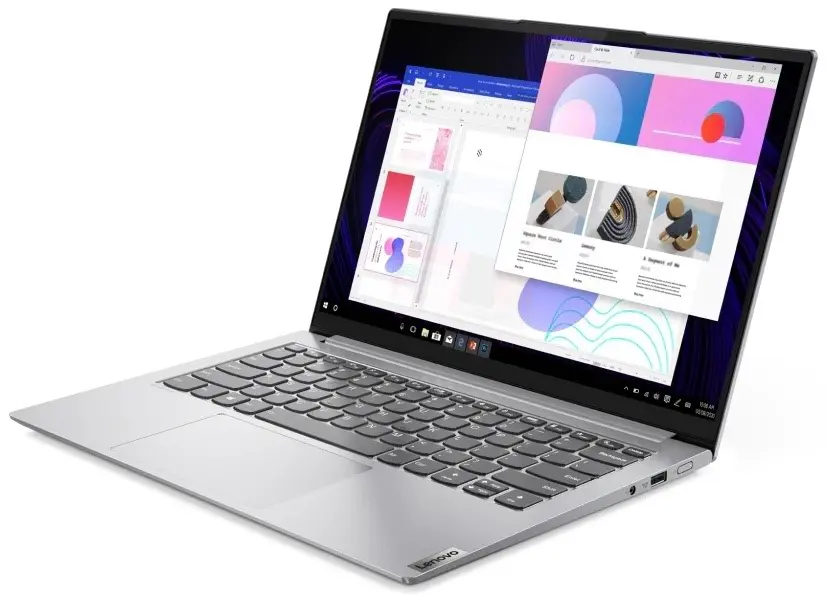 Ноутбук Lenovo Yoga Slim 7 Pro 14IHU5 (14"/2.8K/Core i5-11300H/16GB/512GB/GeForce MX450 2GB/Win10H), серебристый на tehnoparc.md Ноутбук Lenovo Yoga Slim 7 Pro 14IHU5 (14"/2.8K/Core i5-11300H/16GB/512GB/GeForce MX450 2GB/Win10H), серебристый