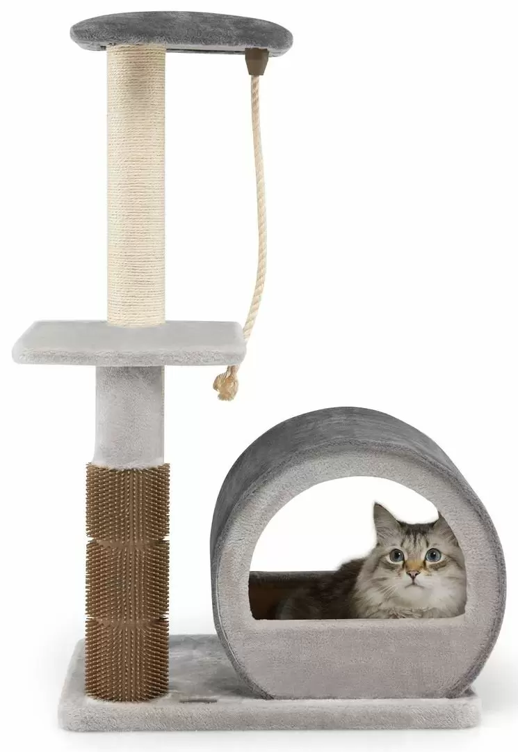 Когтеточка для кошек Costway PV10031GR, серый