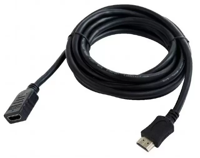 Видео кабель Cablexpert CC-HDMI4X-0.5M, черный