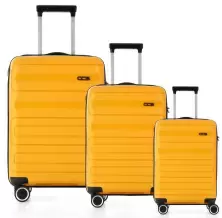 Set de valize CCS 5225 Set, galben