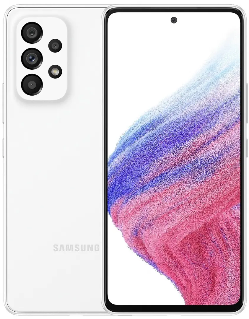 Smartphone Samsung SM-A536 Galaxy A53 6GB/128GB, alb