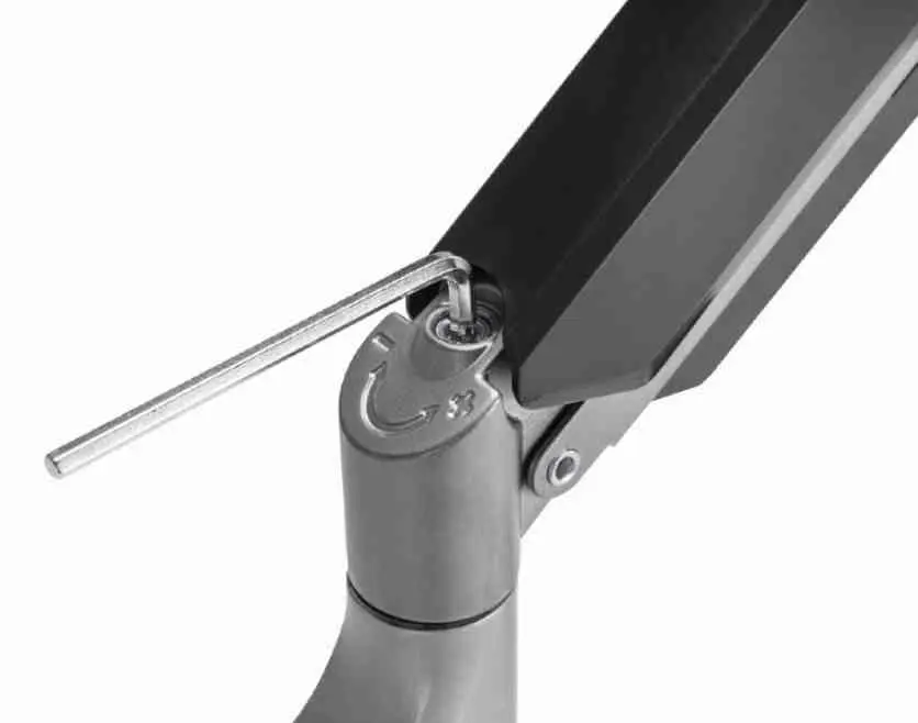 Suport pentru monitor Gembird MA-WA2-02, argintiu/negru pe tehnoparc.md Suport pentru monitor Gembird MA-WA2-02, argintiu/negru