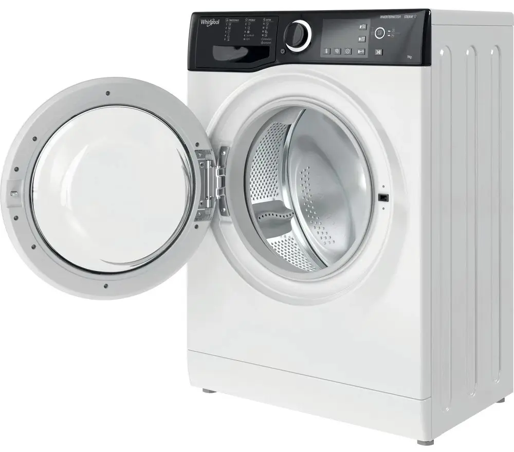 Maşină de spălat rufe Whirlpool WRSB 7259 BB EU, alb pe tehnoparc.md Maşină de spălat rufe Whirlpool WRSB 7259 BB EU, alb