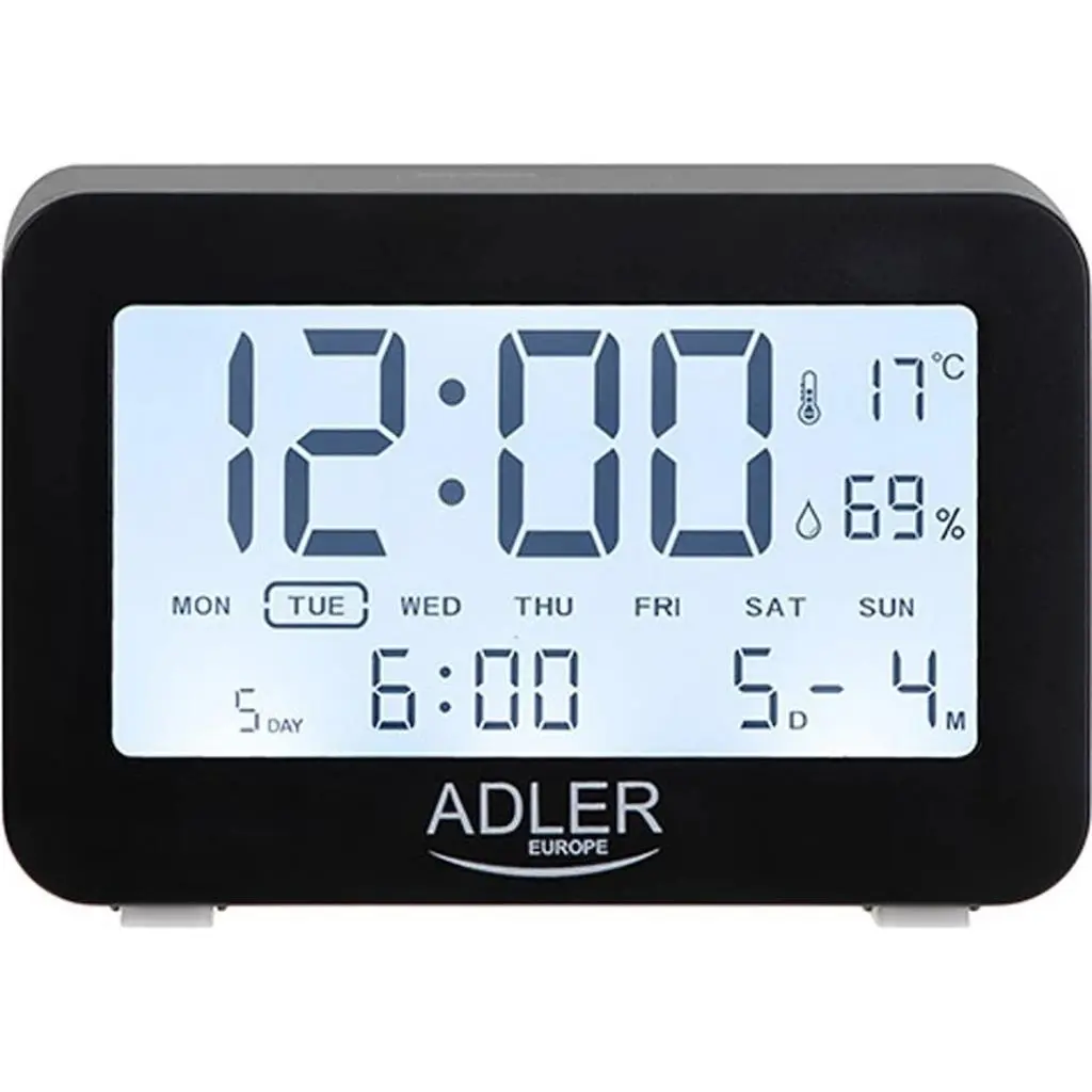 Будильник Adler AD-1196b на tehnoparc.md Будильник Adler AD-1196b