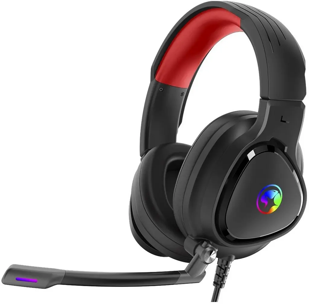 Наушники Marvo HG8958, черный/красный